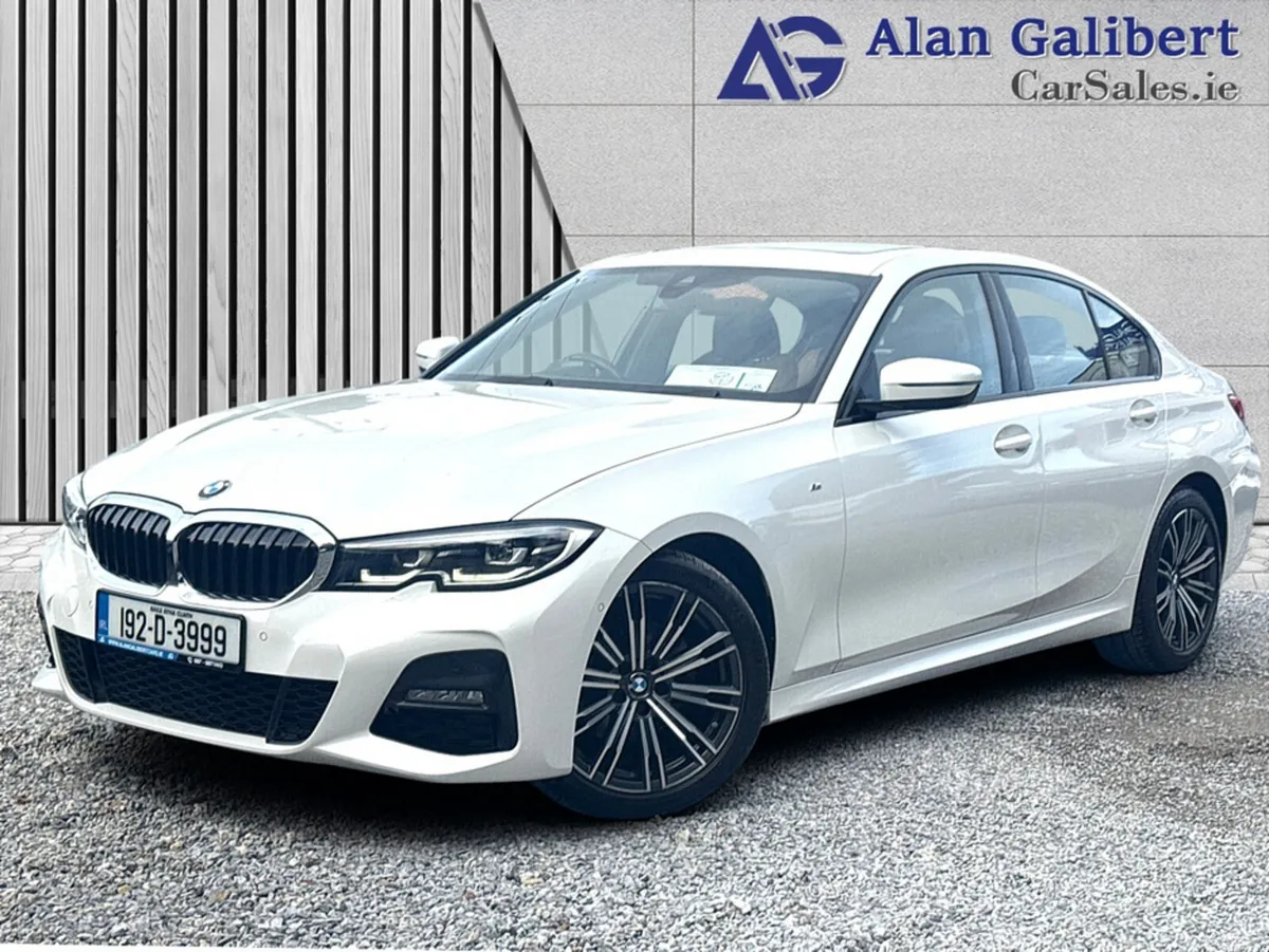 BMW 3-Series Saloon, Petrol, 2019, White