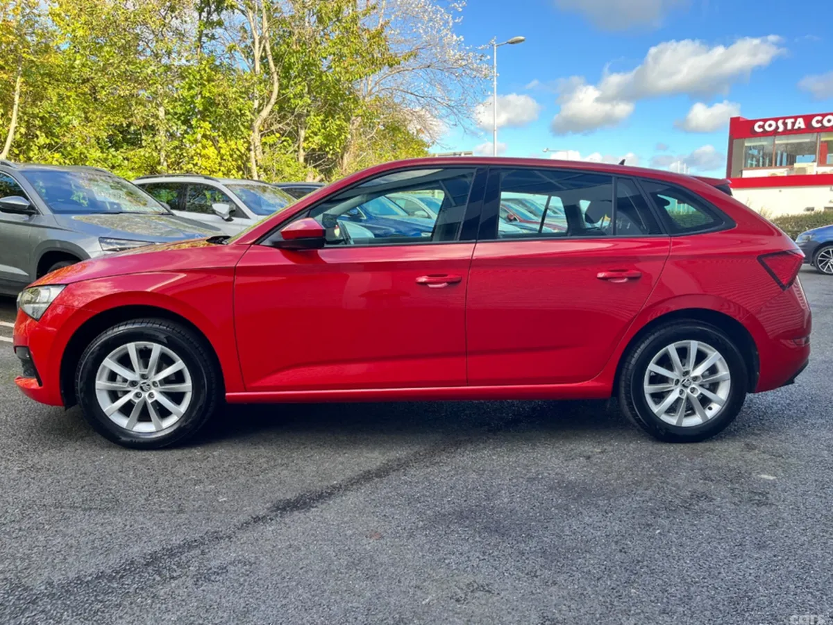 Skoda Scala Hatchback, Petrol, 2020, Red