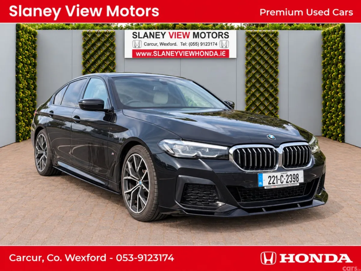 BMW 5-Series Saloon, Diesel, 2022, Black