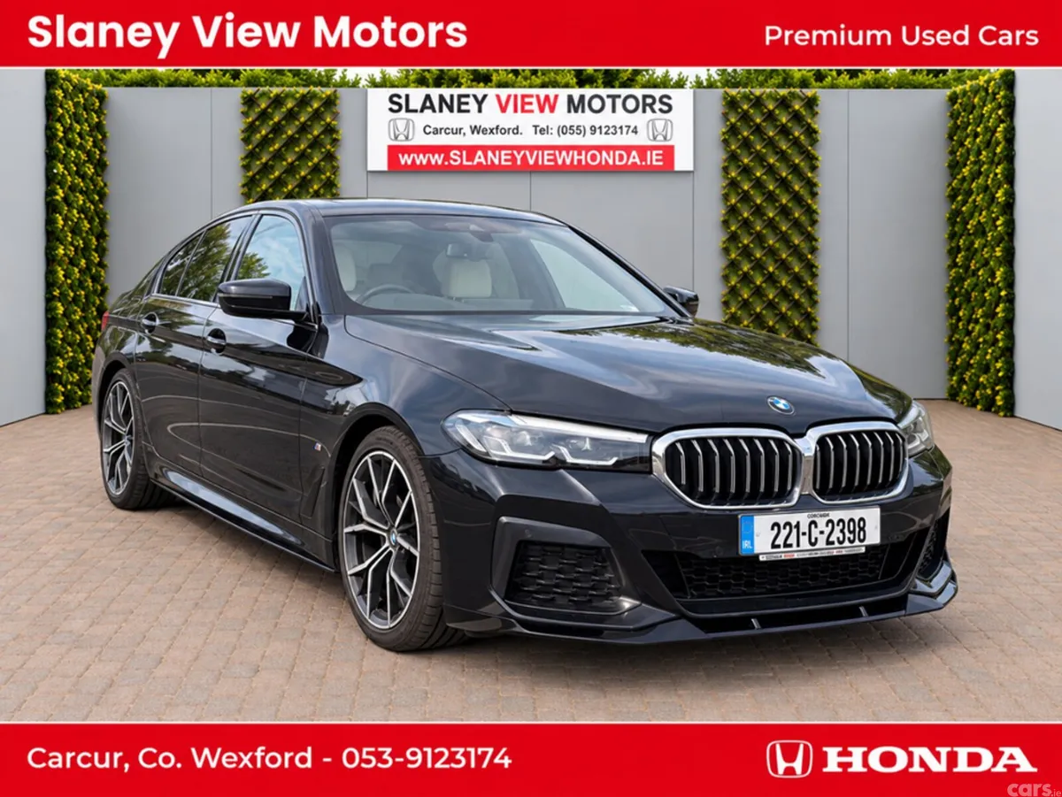 BMW 5-Series Saloon, Diesel, 2022, Black