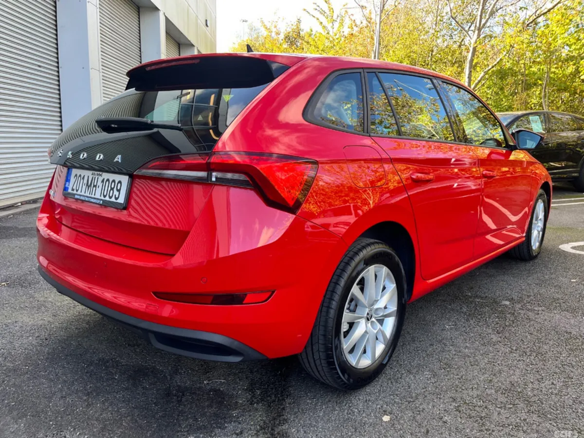 Skoda Scala Hatchback, Petrol, 2020, Red