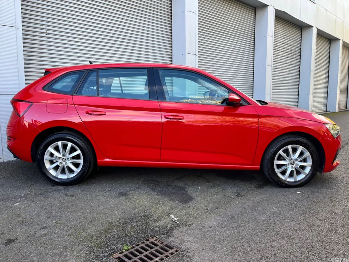 Skoda Scala Hatchback, Petrol, 2020, Red