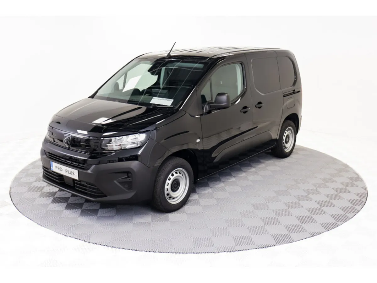 Peugeot Partner Van, Diesel, 2026, Black