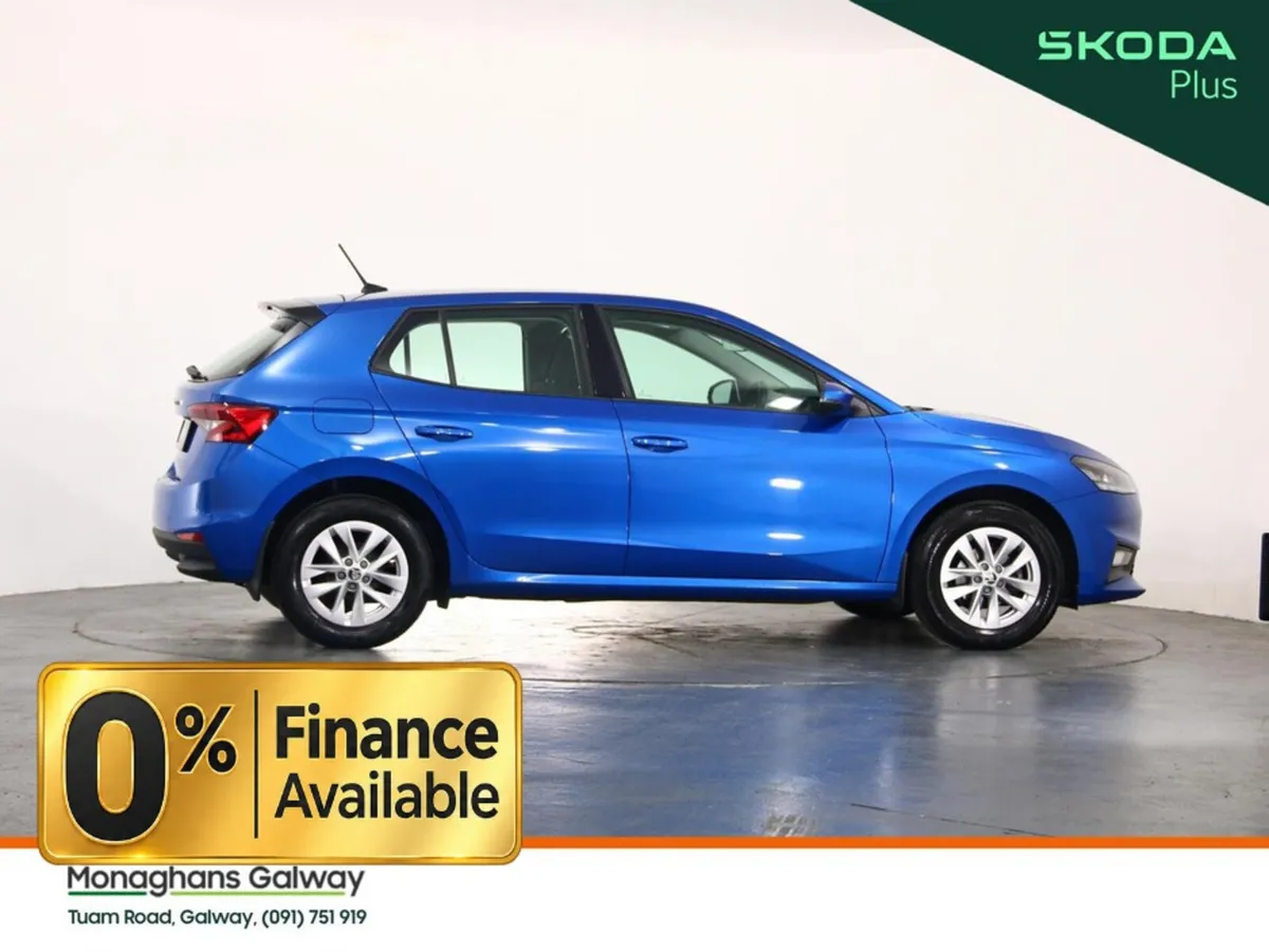 Skoda Fabia Hatchback, Petrol, 2022, Blue