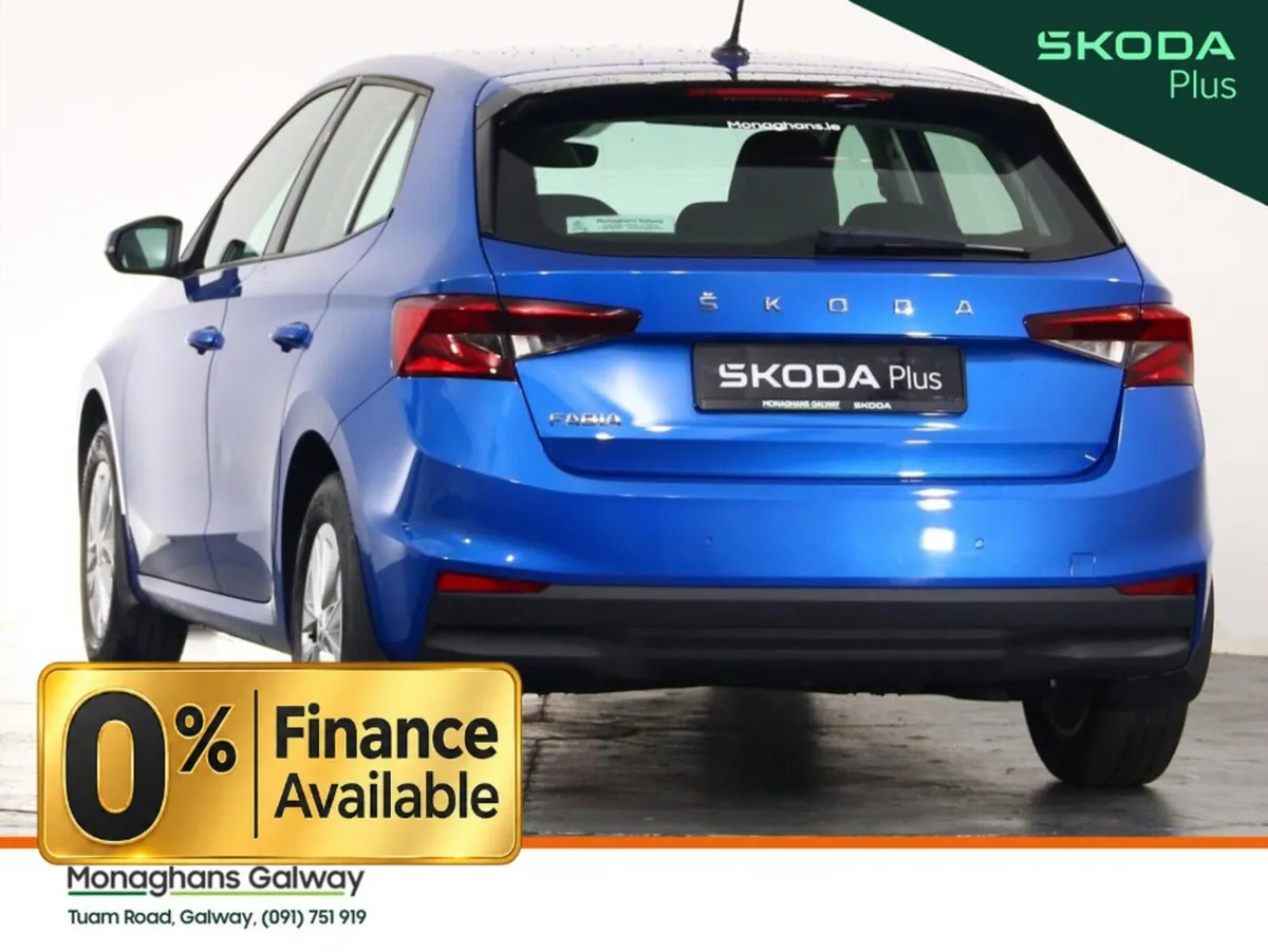 Skoda Fabia Hatchback, Petrol, 2022, Blue