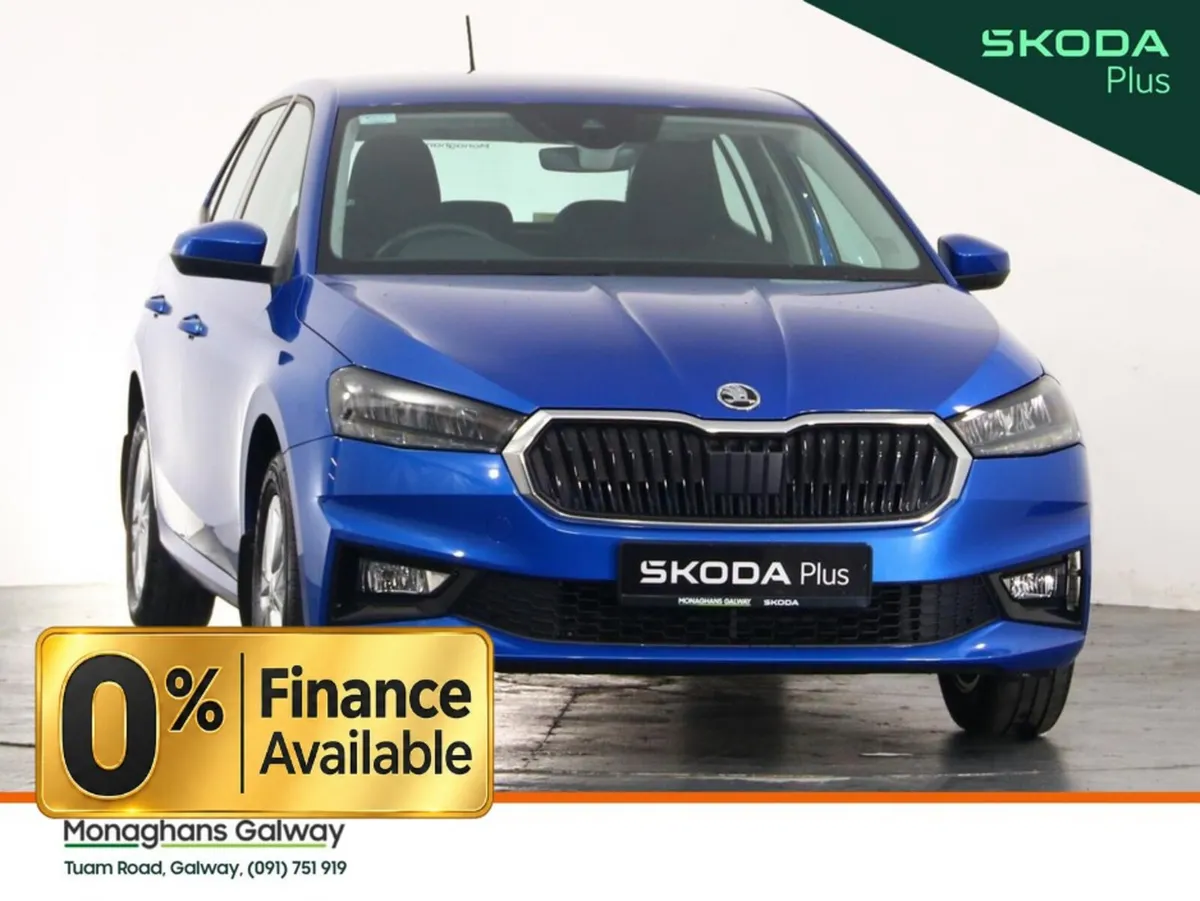 Skoda Fabia Hatchback, Petrol, 2022, Blue