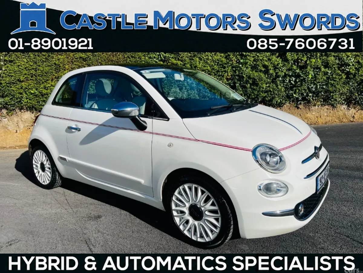 Fiat 500 Hatchback, Petrol, 2019, White