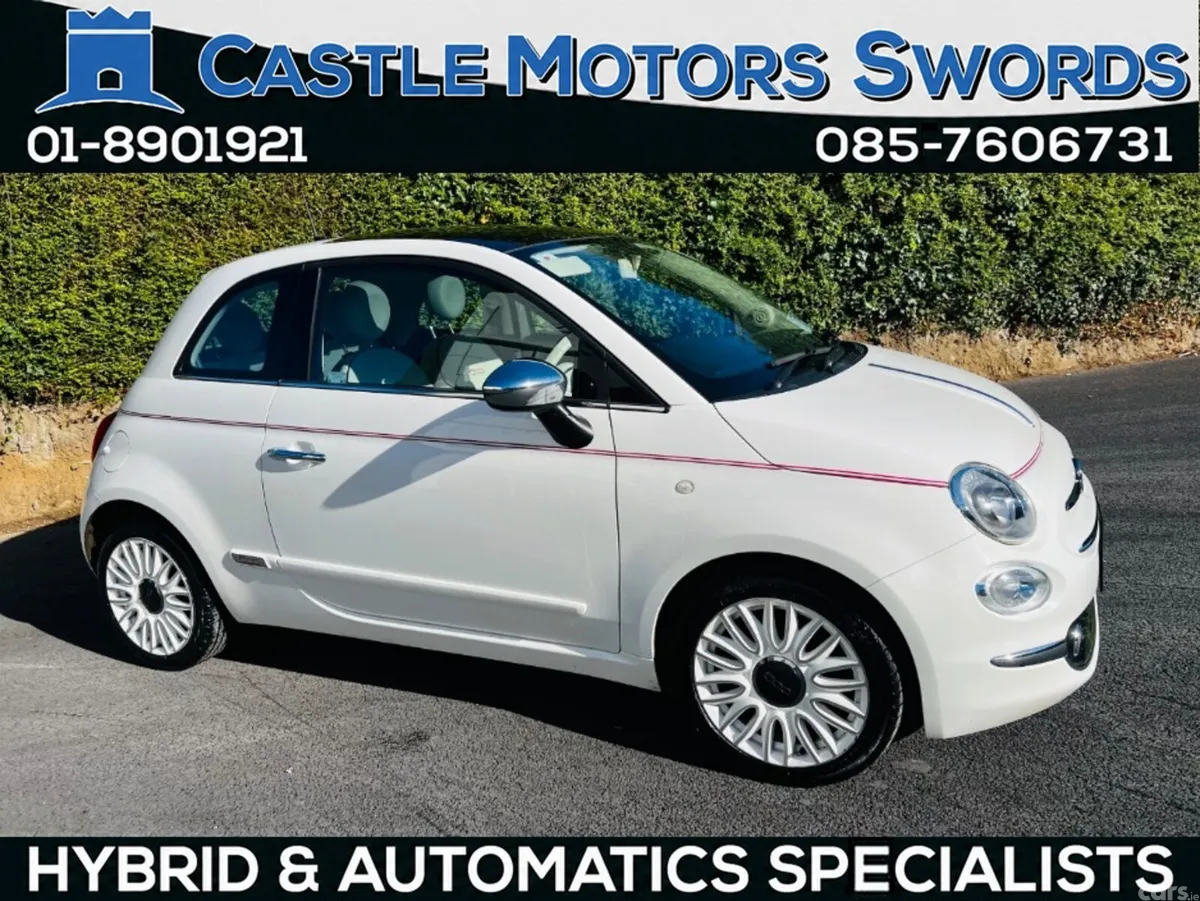 Fiat 500 Hatchback, Petrol, 2019, White