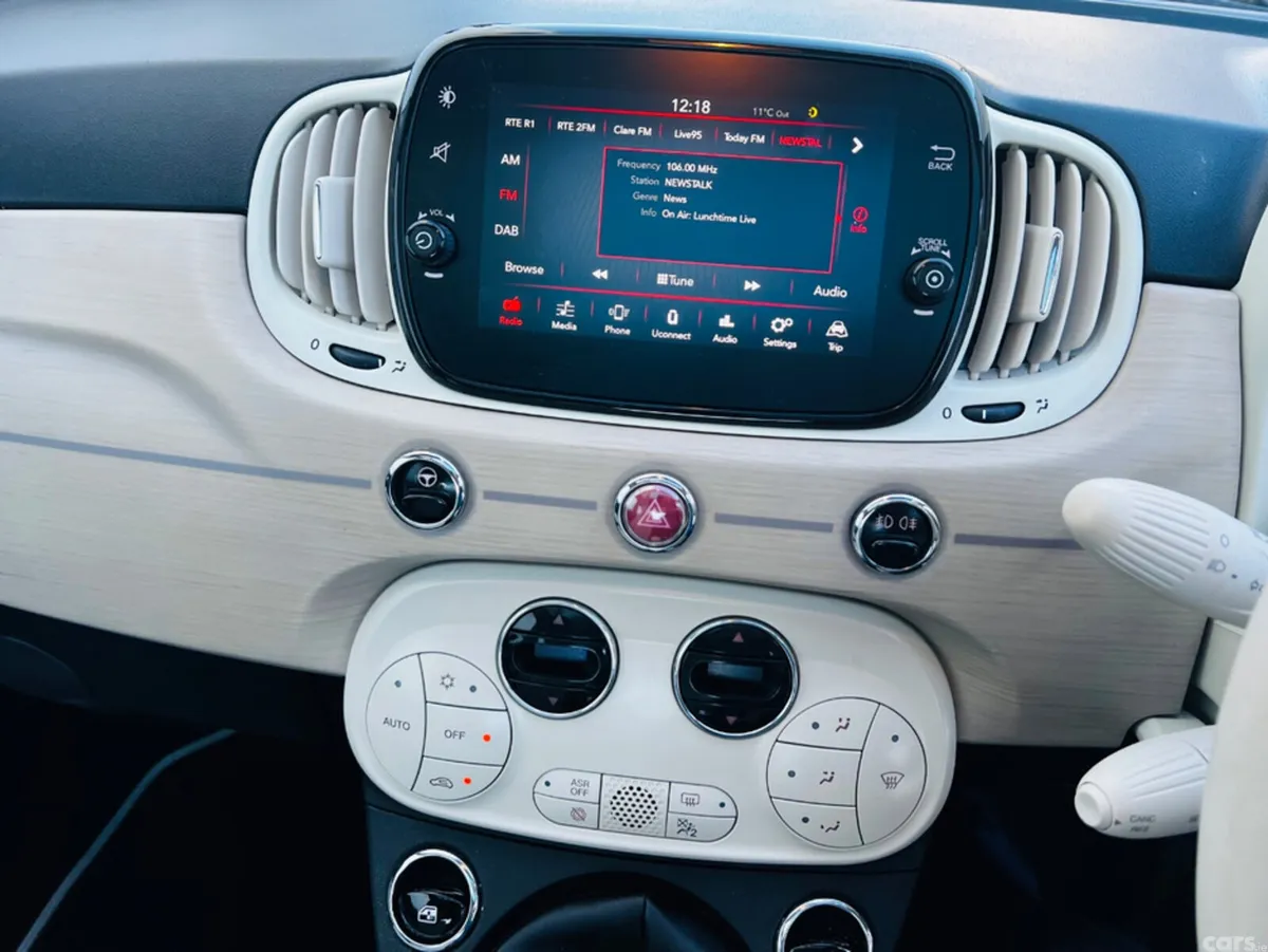 Fiat 500 Hatchback, Petrol, 2019, White