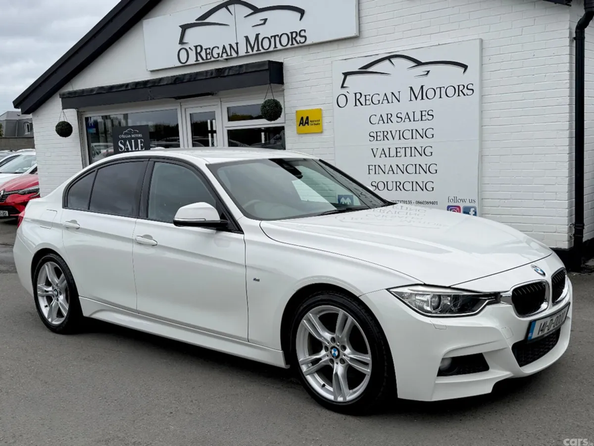 BMW 3-Series Saloon, Diesel, 2014, White