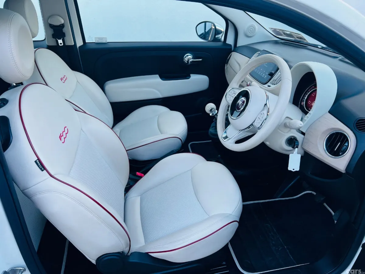 Fiat 500 Hatchback, Petrol, 2019, White