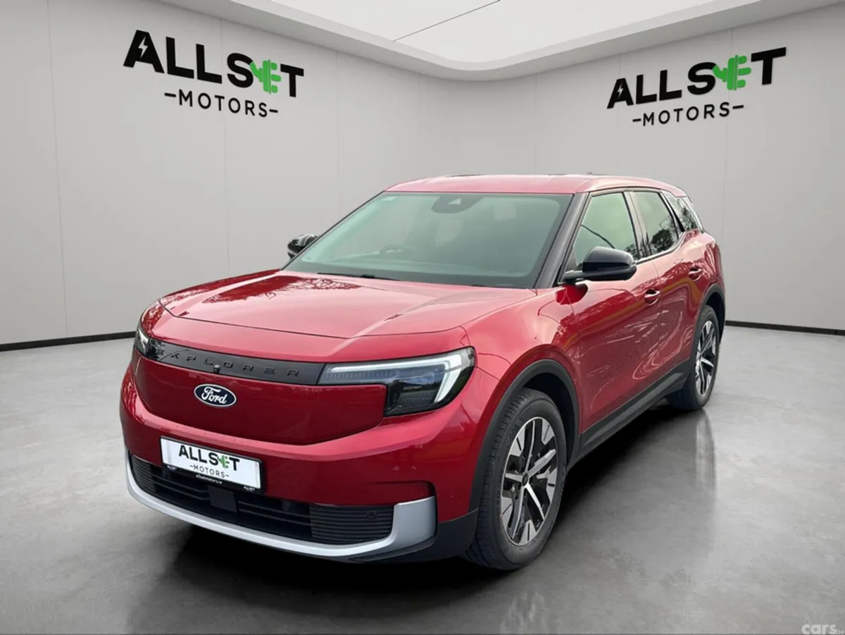 Ford Explorer MPV, Electric, 2024, Red