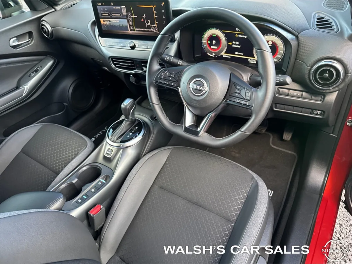 Nissan Juke SUV, Petrol Hybrid, 2026, Red