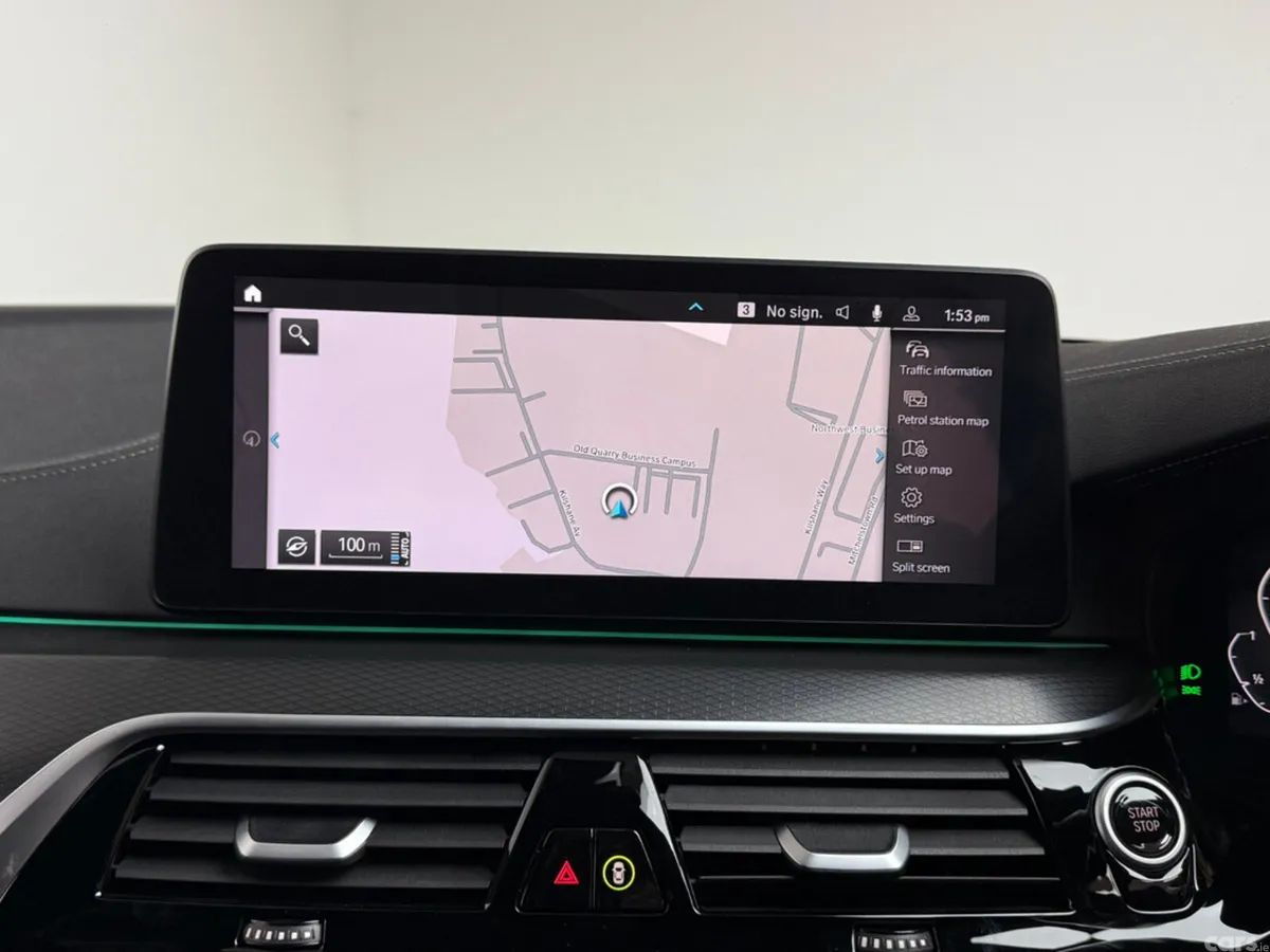 BMW 5-Series Saloon, Petrol Plug-in Hybrid, 2022, Blue