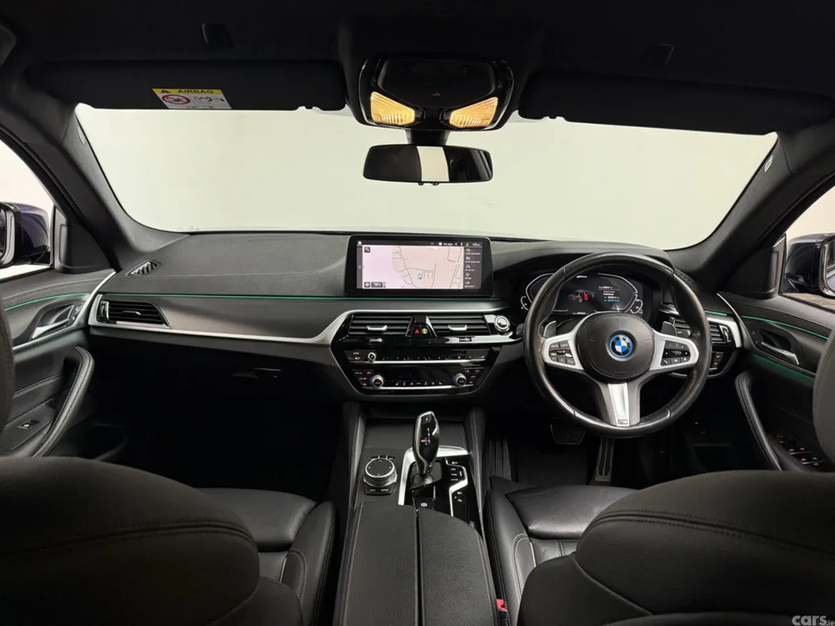 BMW 5-Series Saloon, Petrol Plug-in Hybrid, 2022, Blue