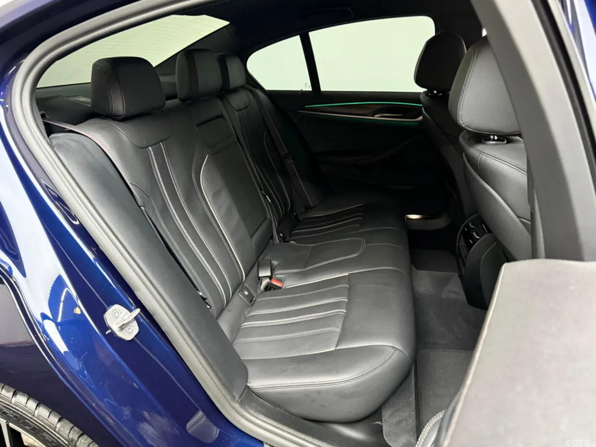 BMW 5-Series Saloon, Petrol Plug-in Hybrid, 2022, Blue