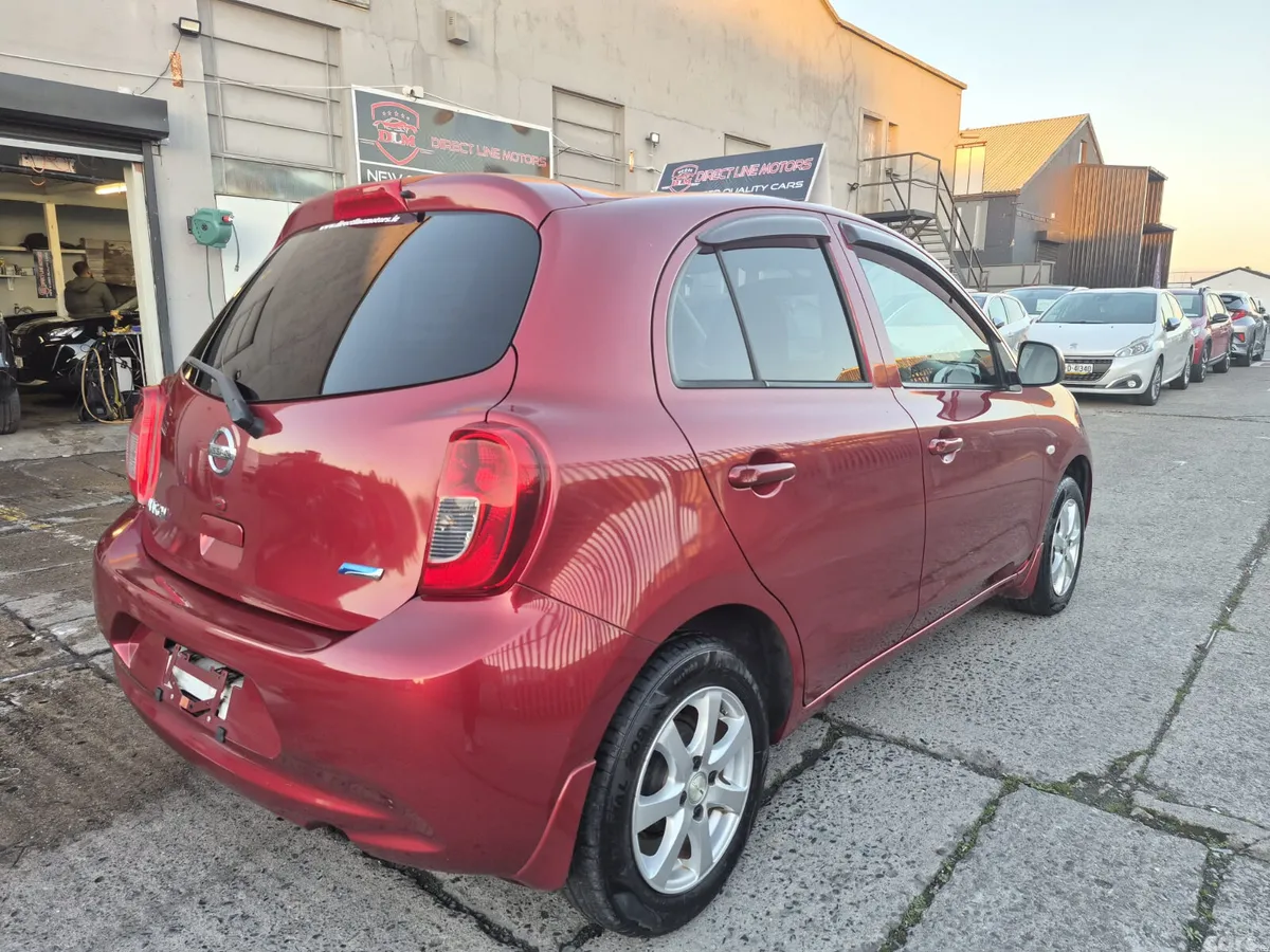 Nissan March Hatchback, Petrol, 2016, Red