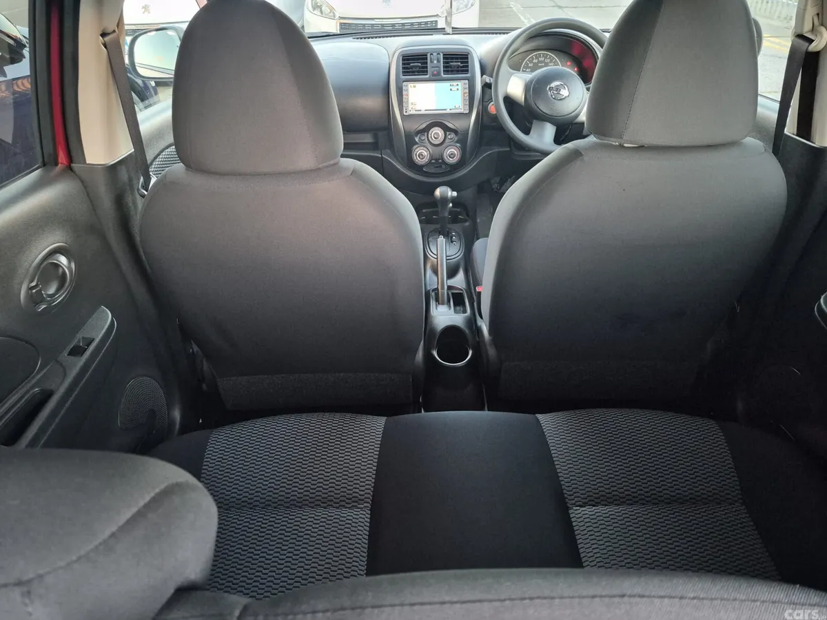Nissan March Hatchback, Petrol, 2016, Red