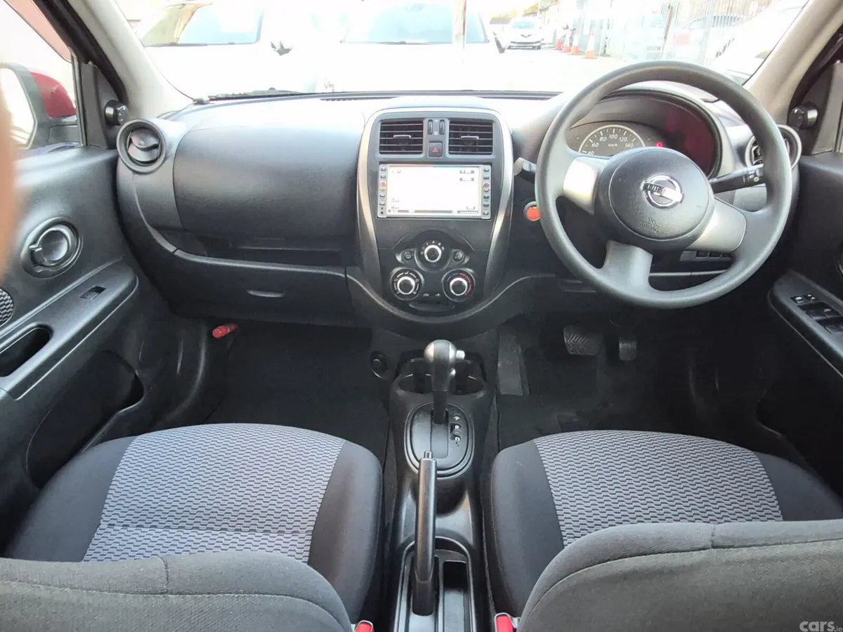 Nissan March Hatchback, Petrol, 2016, Red