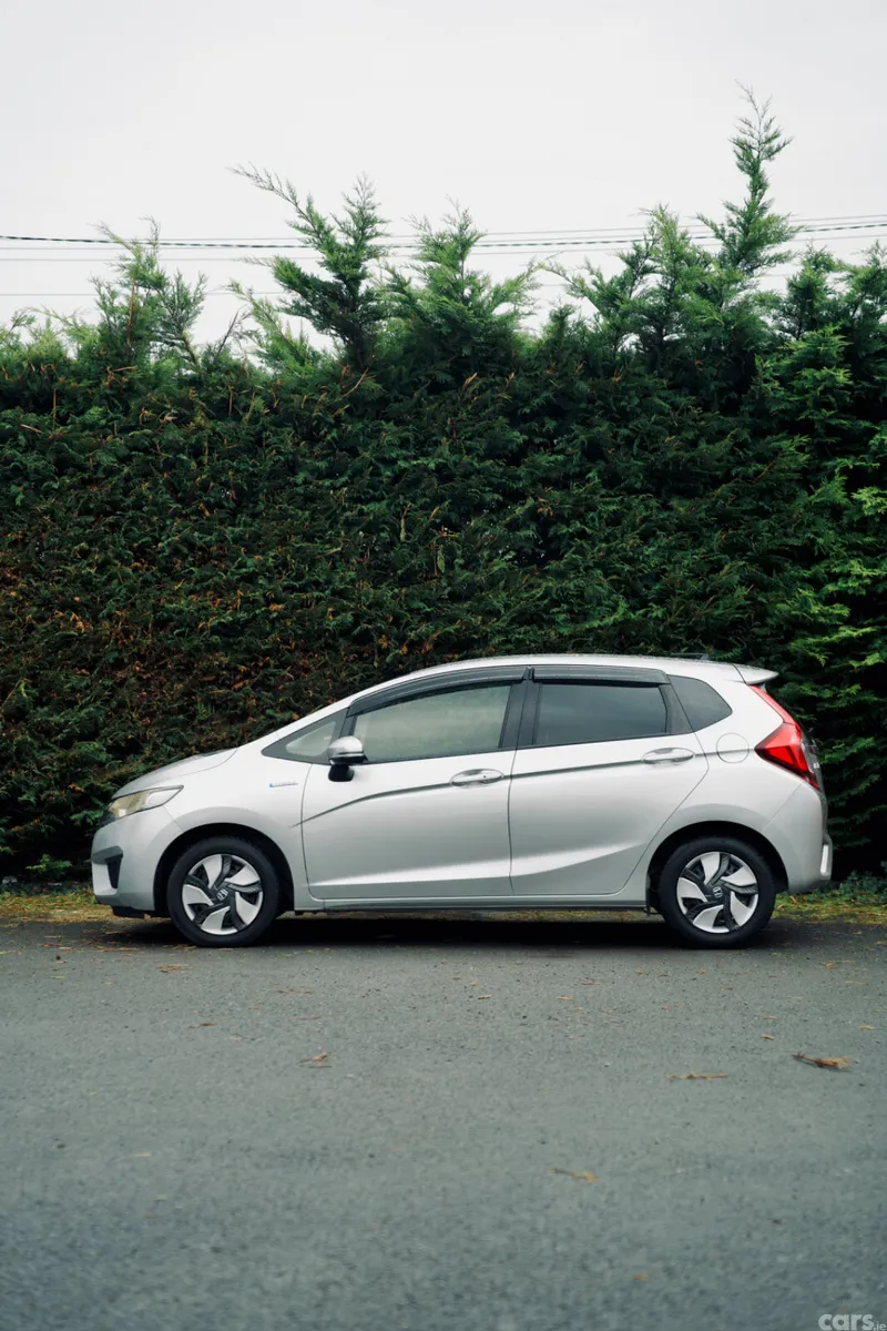 Honda Fit Hatchback, Petrol Hybrid, 2015, Silver