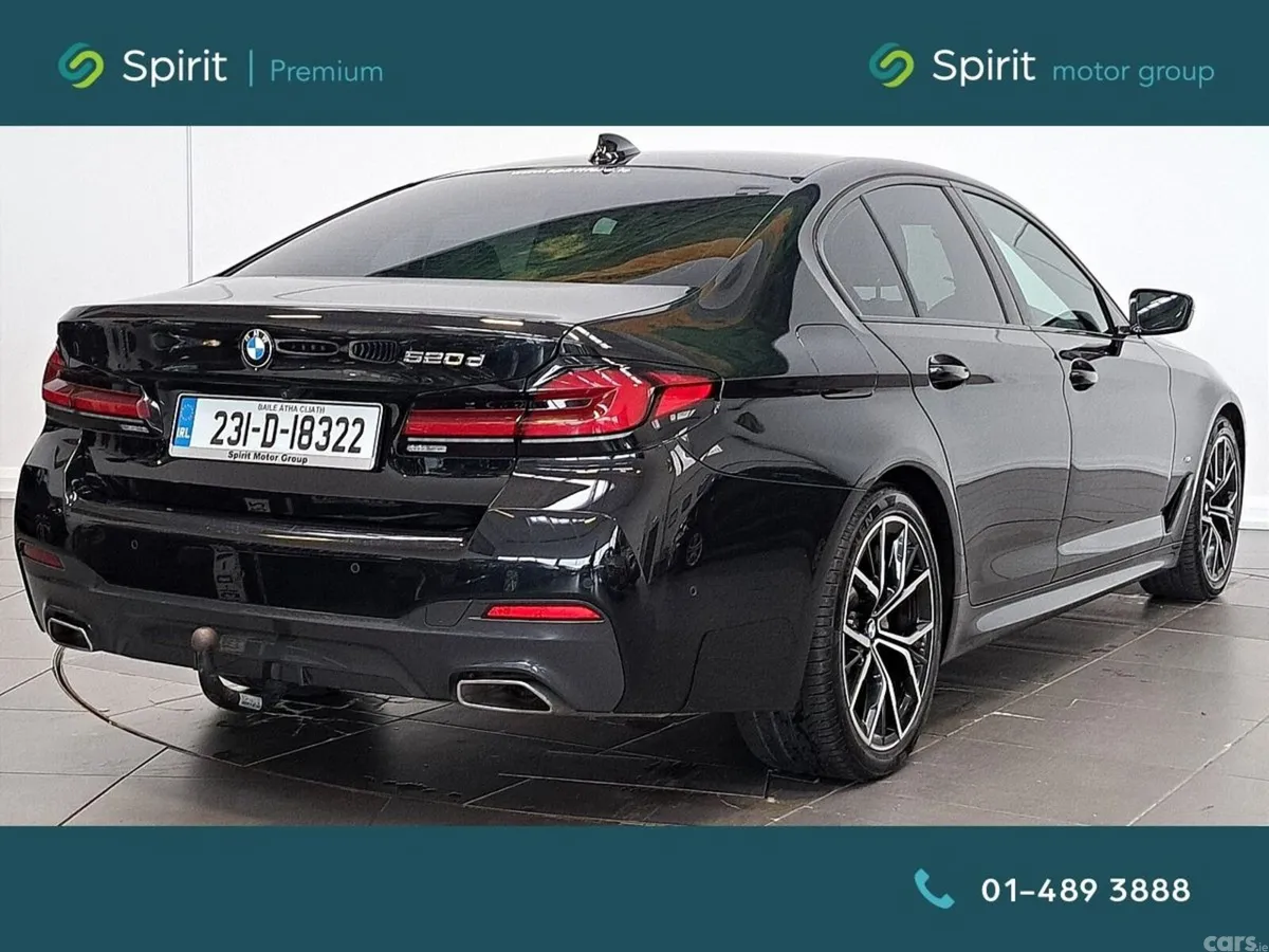 BMW 5-Series Saloon, Diesel, 2023, Black