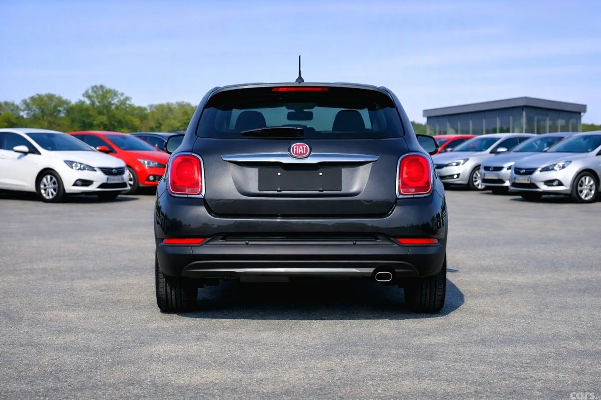 Fiat 500X Hatchback, Petrol, 2016, Black