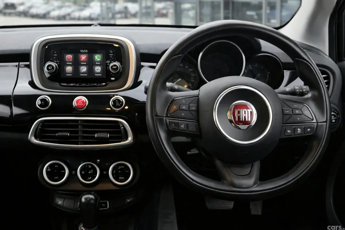 Fiat 500X Hatchback, Petrol, 2016, Black