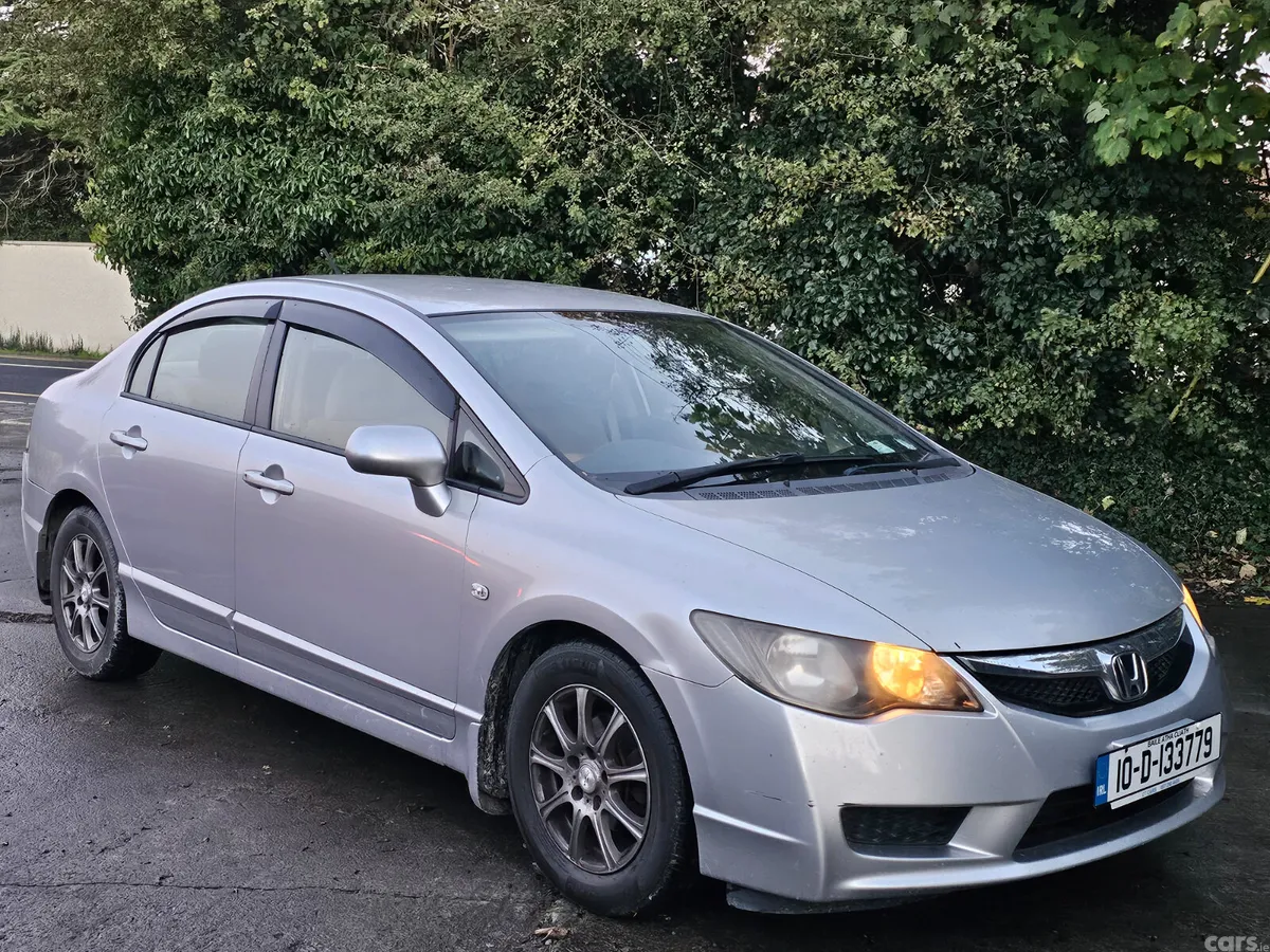 Honda Civic Saloon, Petrol Hybrid, 2010, Silver