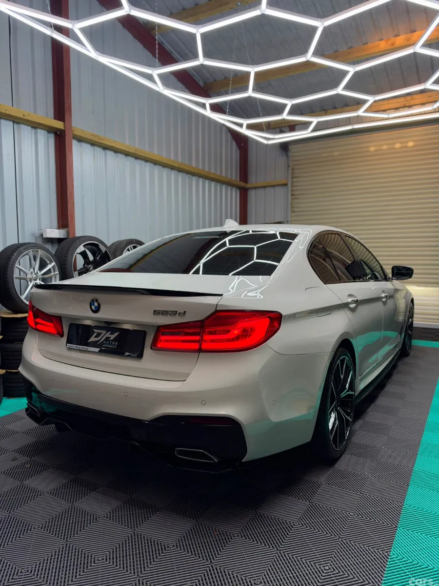 BMW 5-Series Saloon, Diesel, 2017, White