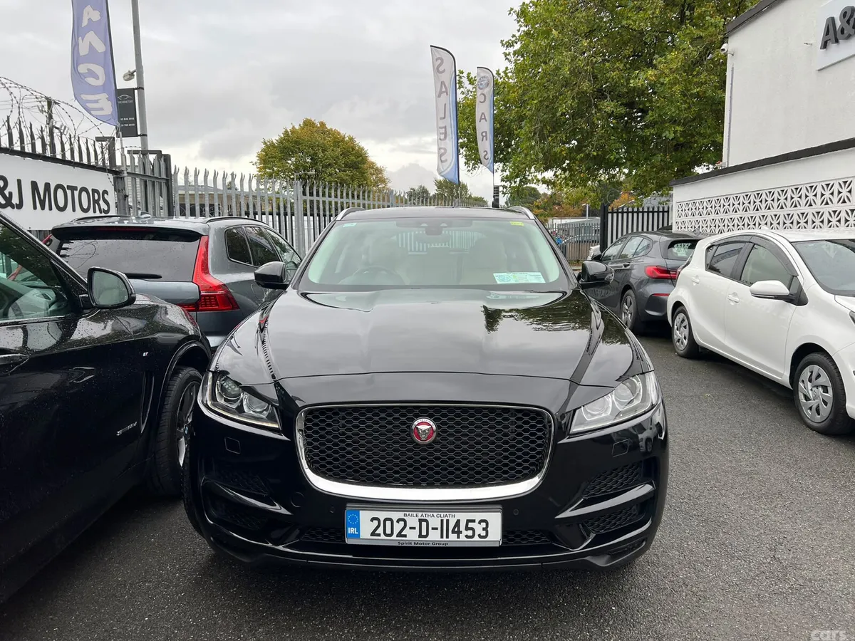 Jaguar F-Pace SUV, Diesel, 2020, Black