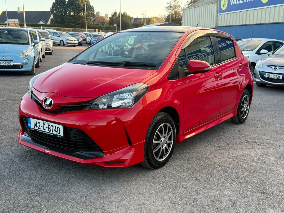 Toyota Vitz Hatchback, Petrol, 2014, Red