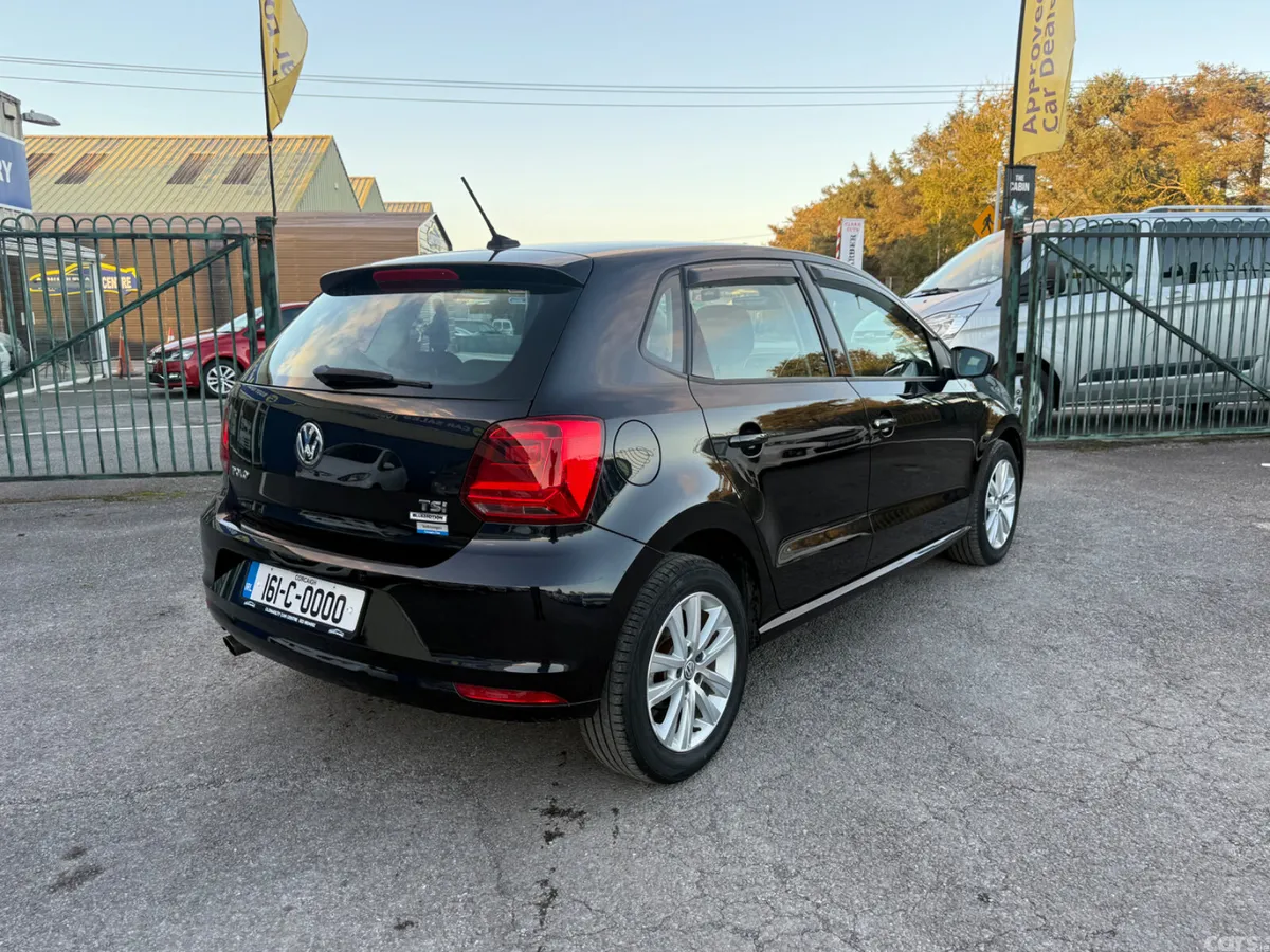 Volkswagen Polo Hatchback, Petrol, 2016, Black