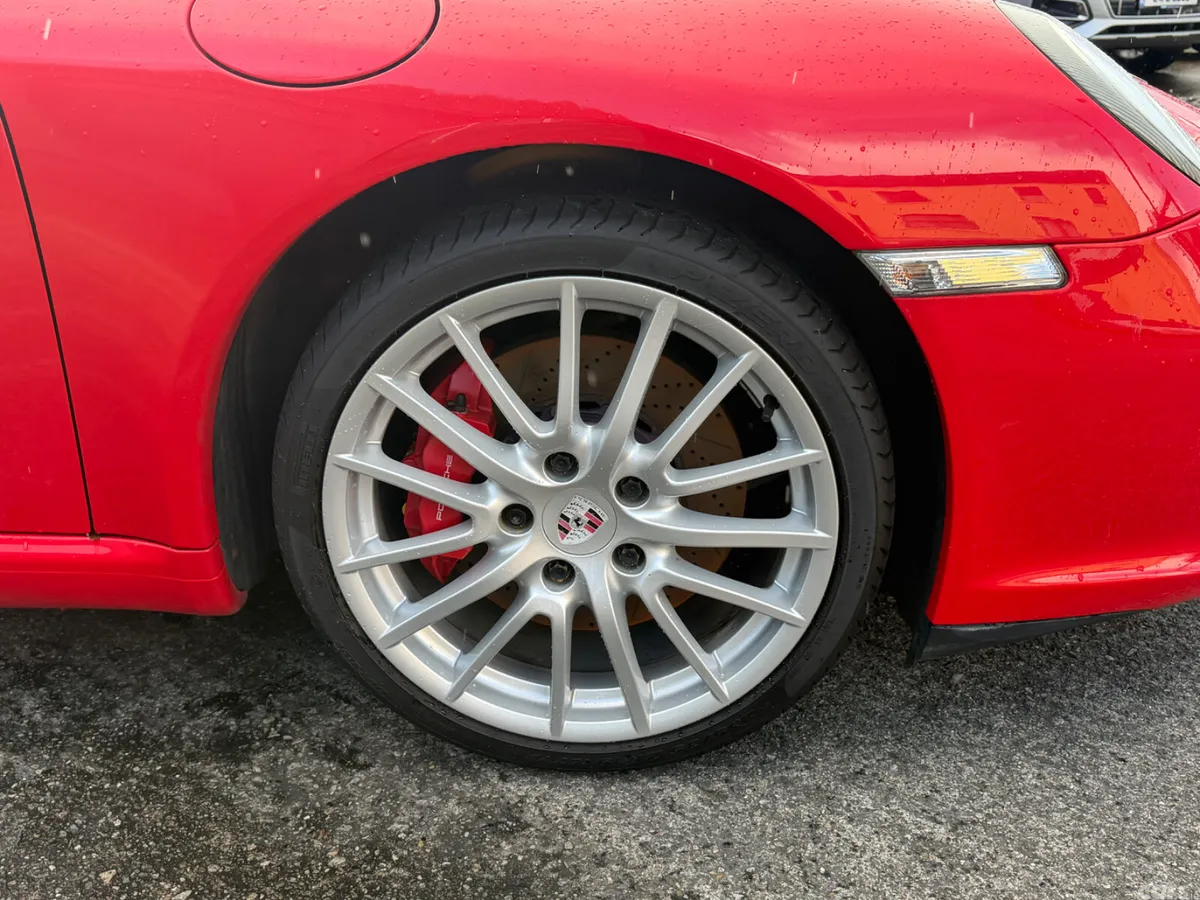 Porsche 911 Coupe, Petrol, 2009, Red