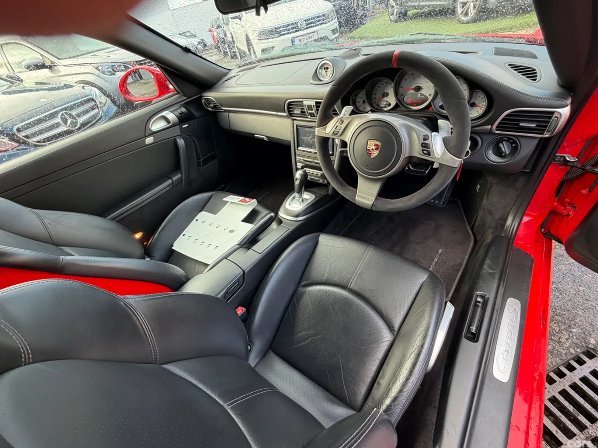 Porsche 911 Coupe, Petrol, 2009, Red