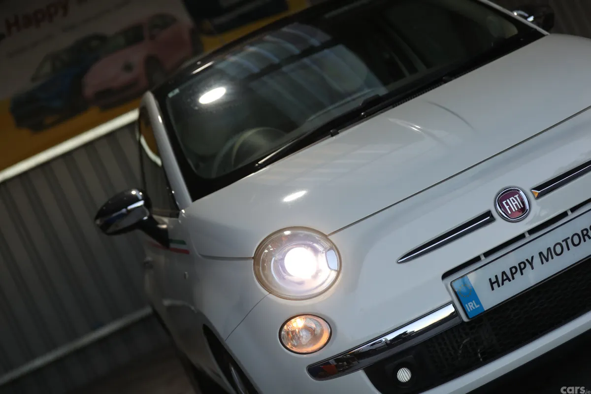 Fiat 500 Hatchback, Petrol, 2012, White
