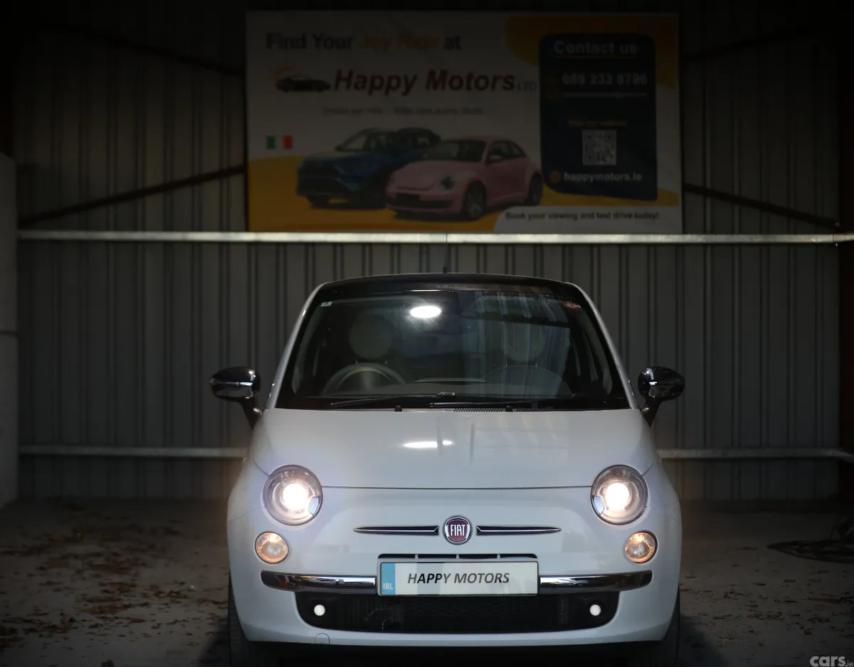 Fiat 500 Hatchback, Petrol, 2012, White