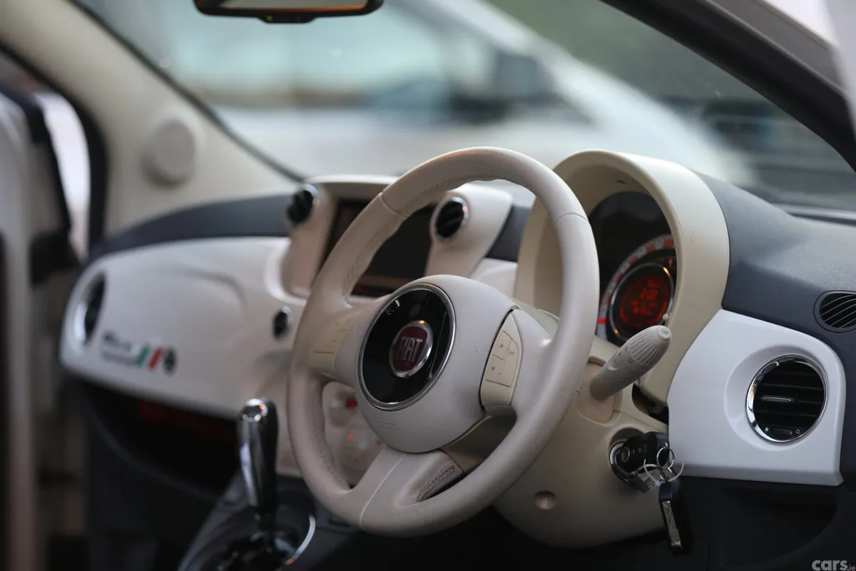Fiat 500 Hatchback, Petrol, 2012, White