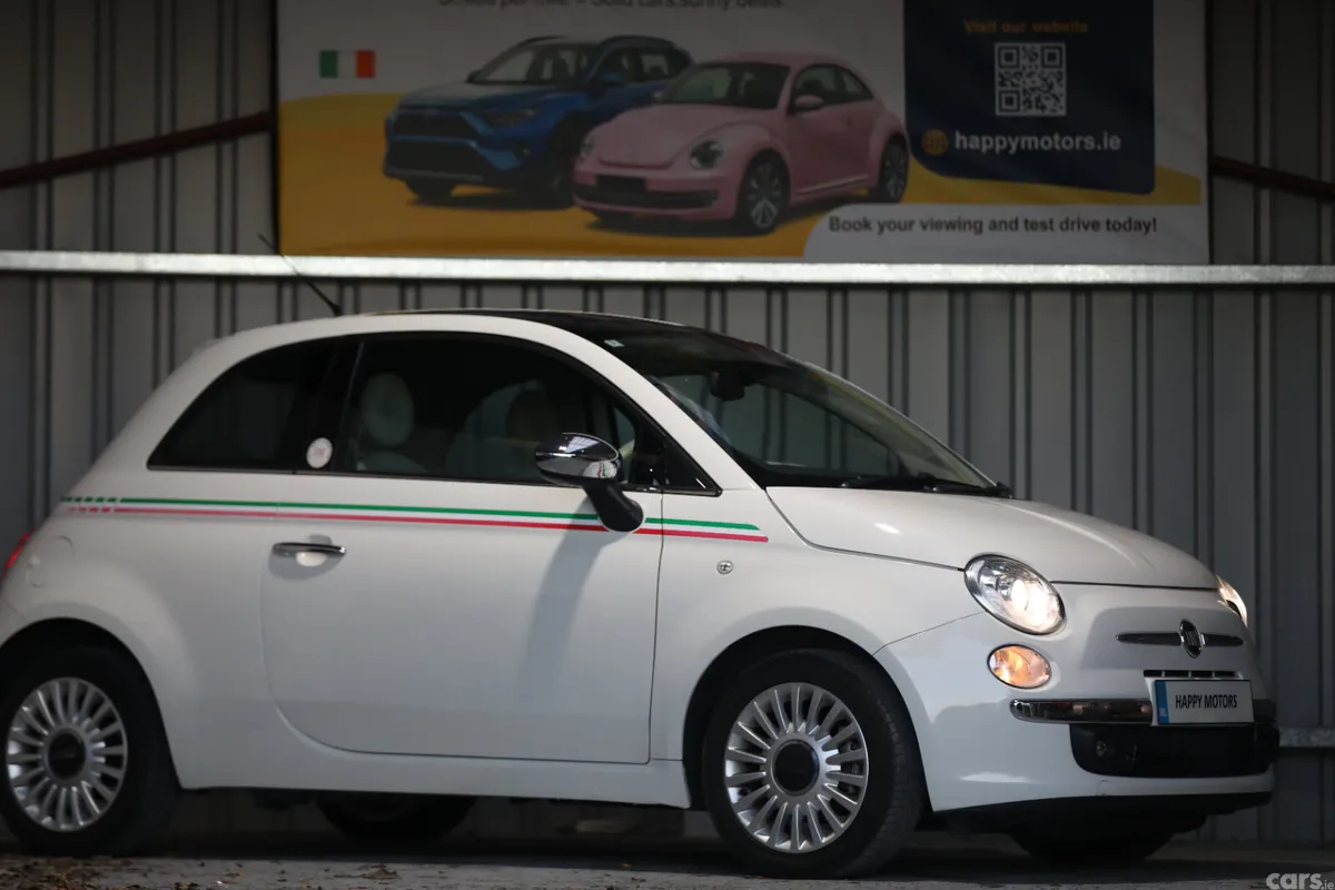 Fiat 500 Hatchback, Petrol, 2012, White
