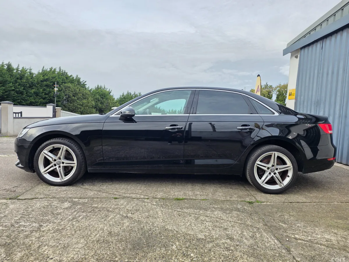 Audi A4 Saloon, Diesel, 2017, Black