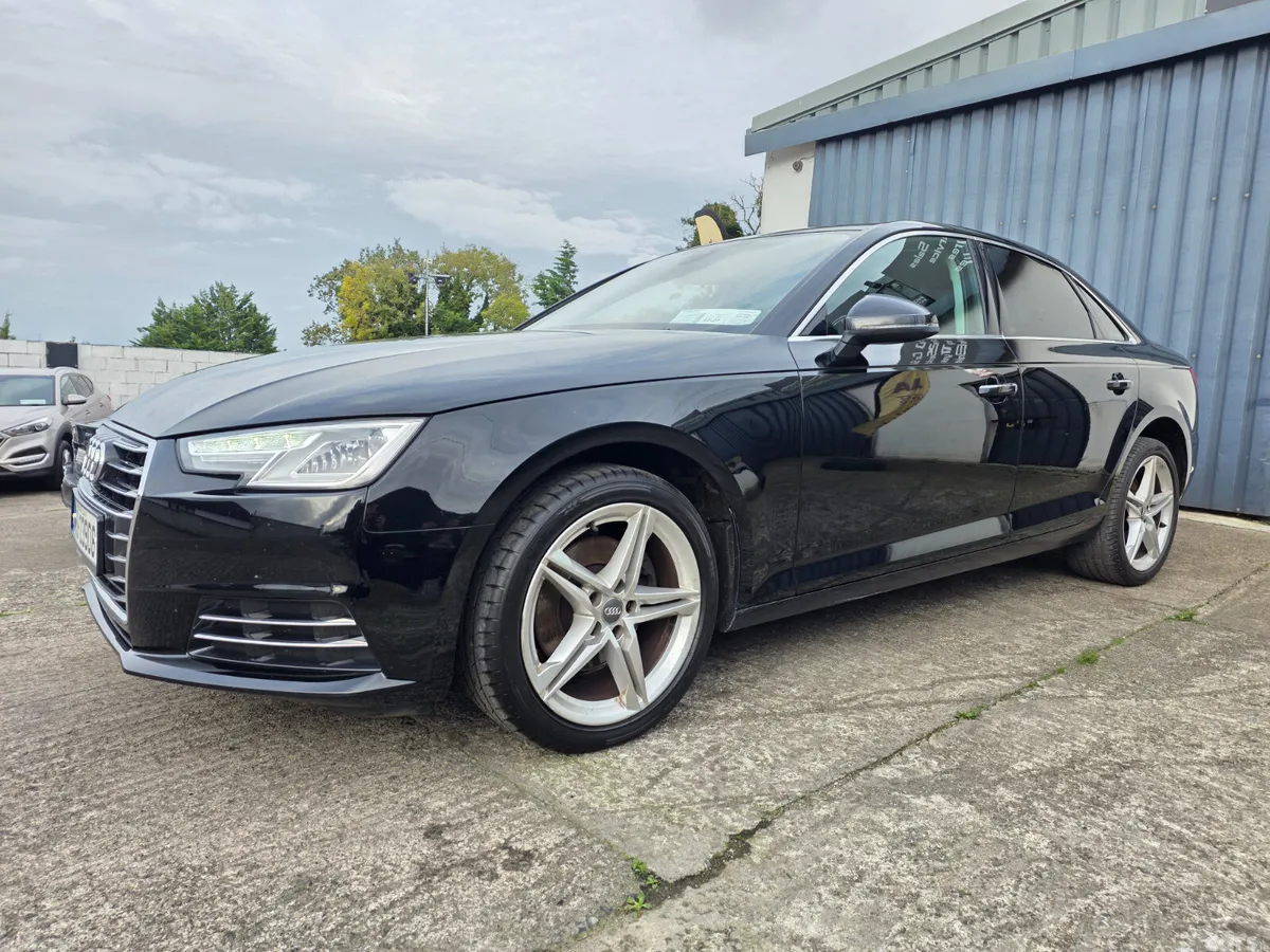 Audi A4 Saloon, Diesel, 2017, Black