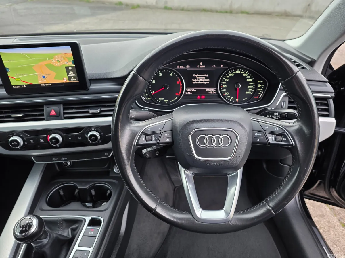 Audi A4 Saloon, Diesel, 2017, Black
