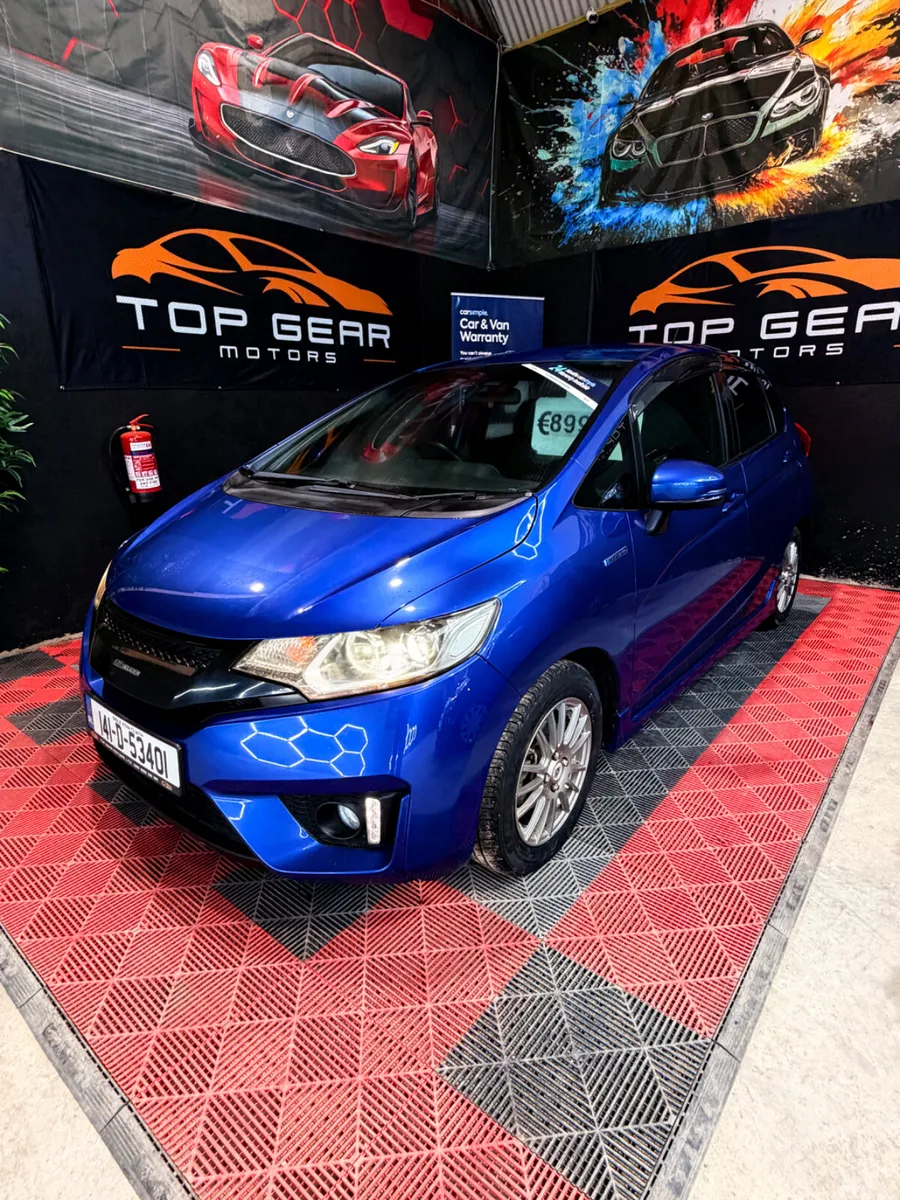 Honda Fit Hatchback, Petrol Hybrid, 2014, Blue