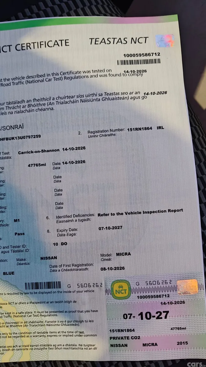 Nissan Micra Hatchback, Petrol, 2015, Blue