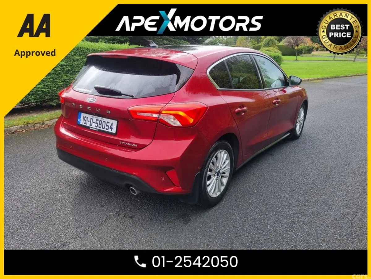 Ford Focus Hatchback, Diesel, 2019, Red