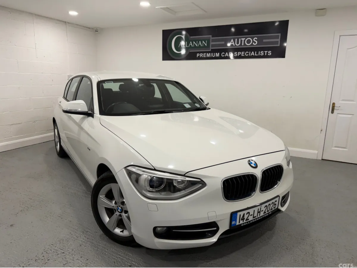 BMW 1-Series Hatchback, Petrol, 2014, White