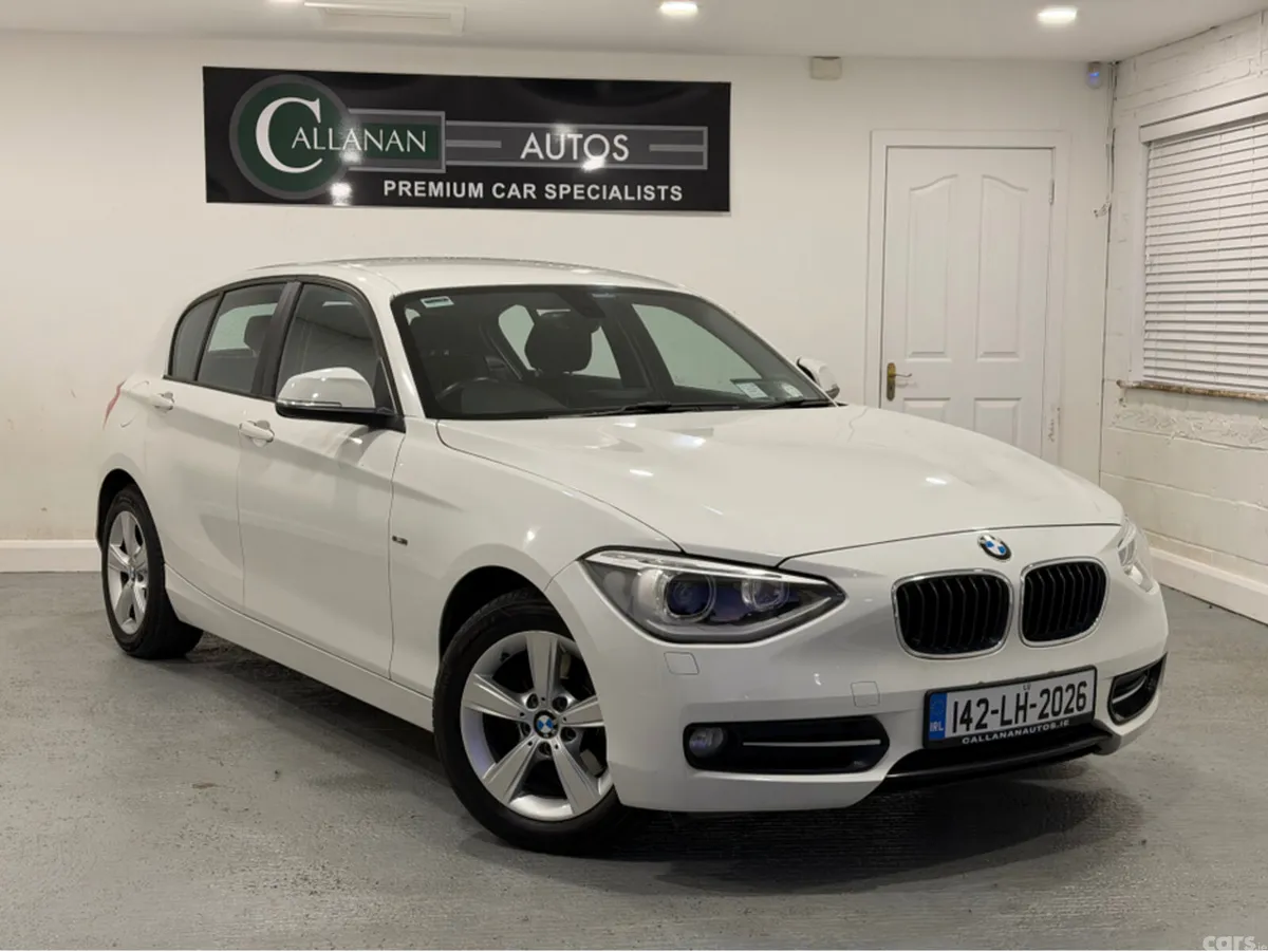 BMW 1-Series Hatchback, Petrol, 2014, White