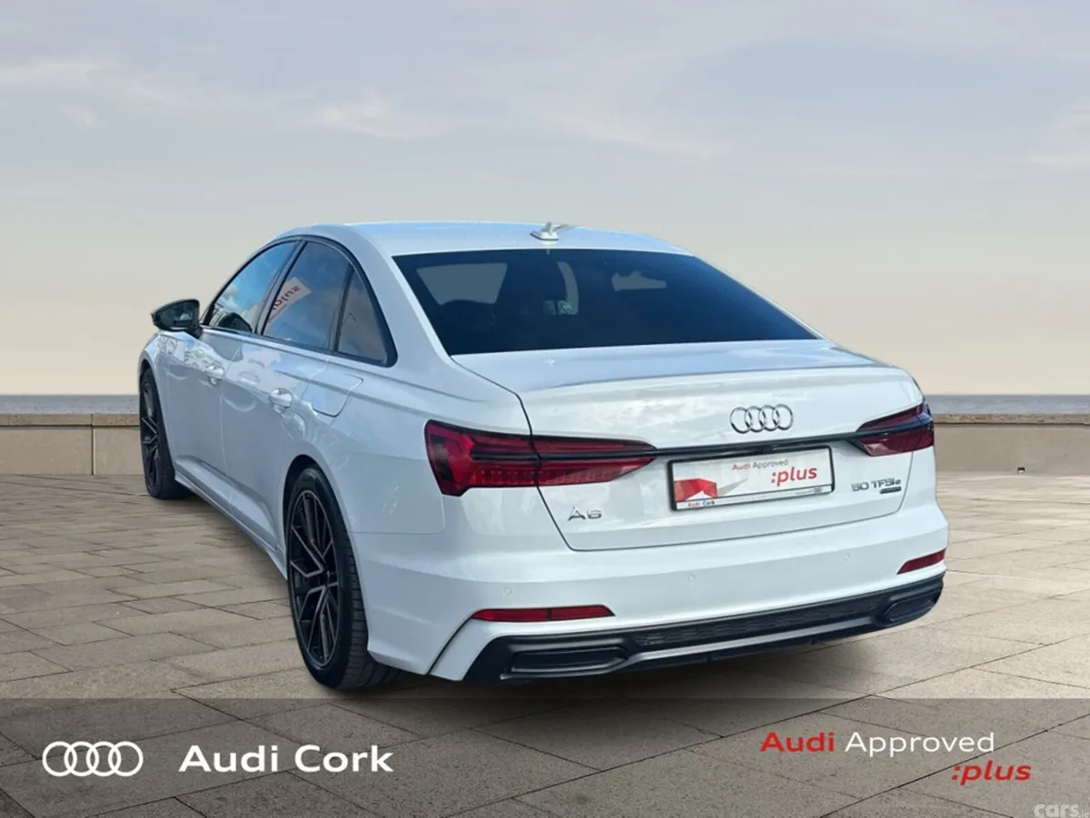 Audi A6 Saloon, Petrol Plug-in Hybrid, 2021, White