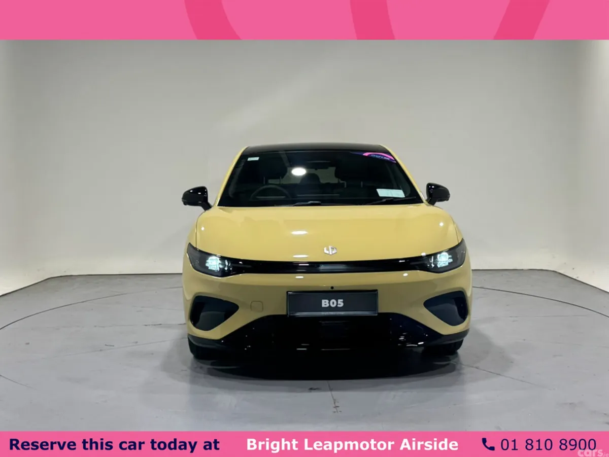 Leapmotor B05 Hatchback, Electric, 2027, Yellow