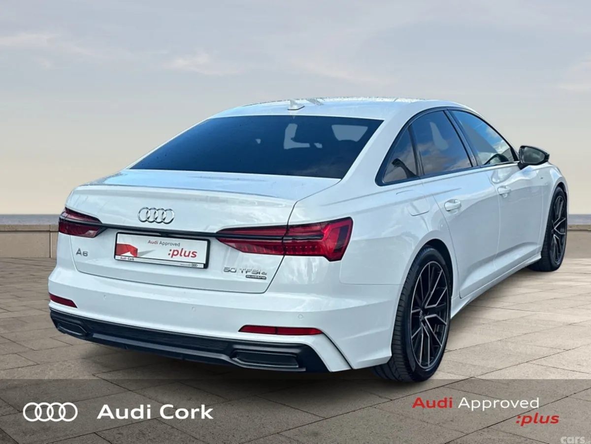 Audi A6 Saloon, Petrol Plug-in Hybrid, 2021, White