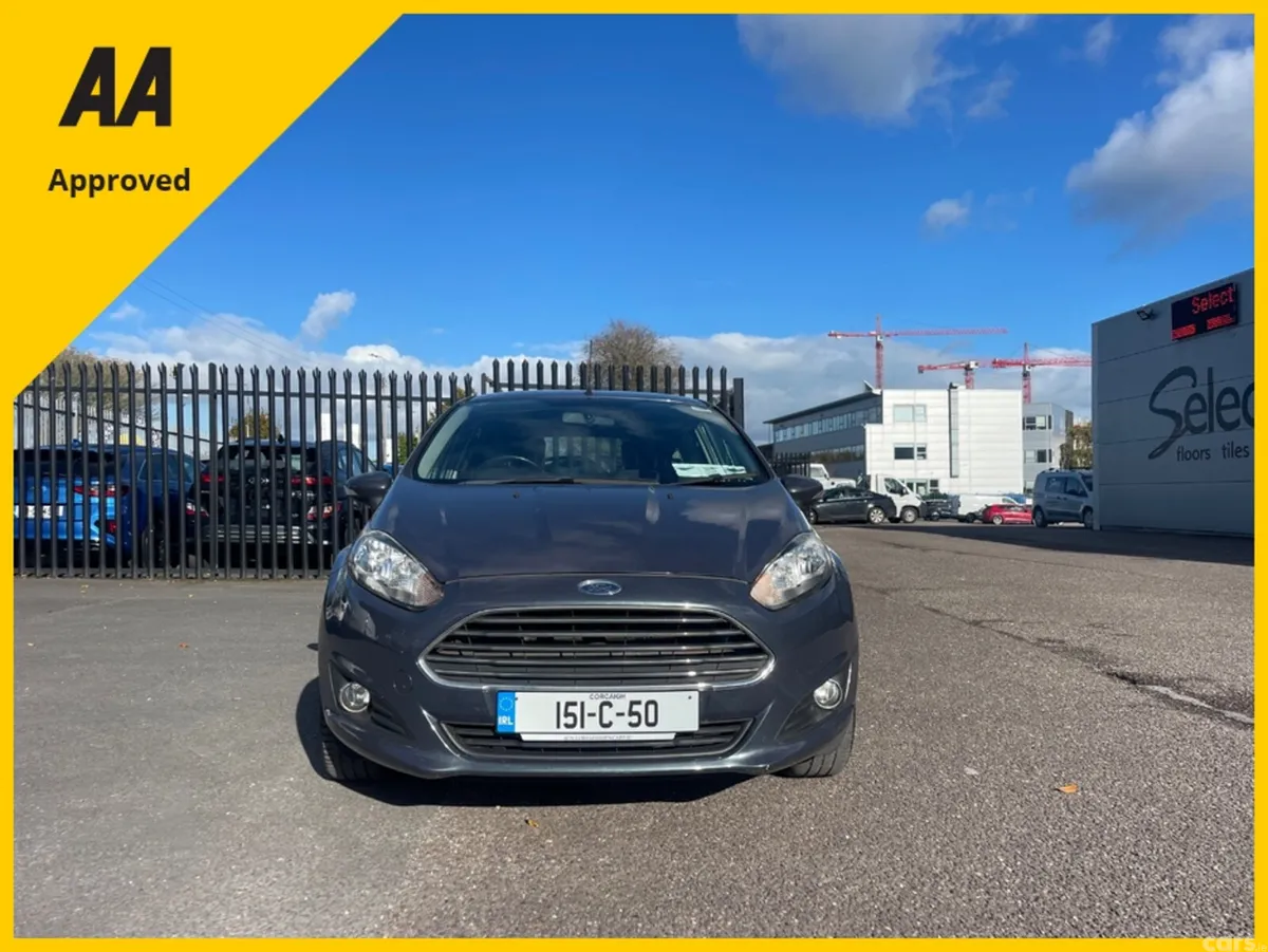 Ford Fiesta Hatchback, Petrol, 2015, Blue